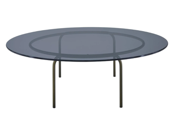 LIAM - Low round tempered glass coffee table by Ligne Roset - view 2